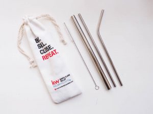 ống hút kim loại - metal stainless steel straws